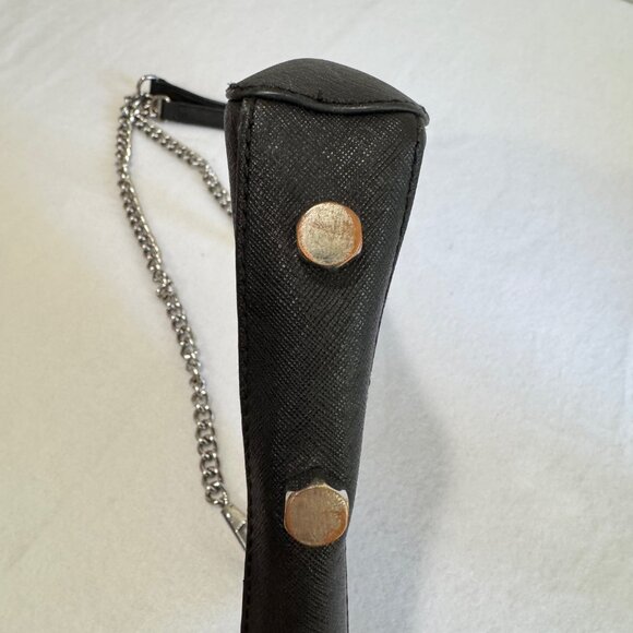 REBECCA MINKOFF Black Leather Avery Crossbody Bag - Picture 4 of 9